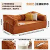 Sofá de Tela para Sala de Estar, Alquiler de Apartamento Pequeño, Sofá Plegable Compacto Individual/Doble, Lavable, Sofá Cama Plegable de Doble Propósito