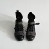 Botas Retro Feas Lindas con Cordones para Mujer 2026 Nuevos Colores de Otoño Bloque de Color Suela Suave Parte Superior Suave Zapatos de Senderismo Deportivos Casuales Botas Martin
