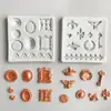 Molde de Silicone para Bolo Chave Antiga Coroa Borboleta