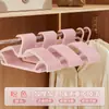 Nuevo Colgador de Cuello Corto Recomendado por Organizadores: Percha para Ropa Ahorradora de Espacio, Antideslizante, Sin Marcas, Engrosada y Ampliada para Uso Doméstico