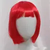 Em Estoque Anime Bobo Adereço de Cabeça Colorido Festa Halloween Carnaval Festa Fantasia Peruca Bobo