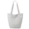 Bolsa de Lona Feminina 2024 Primavera Nova Bolsa Casual Moda Transfronteiriça Bolsa de Ombro de Mão Resistente ao Desgaste Grande Capacidade Bolsa Feminina