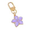 Llavero de Flor de Cerezo Perlado Colgante de Margarita Boutique Colgante Creativo para Bolsa Llavero Simple Accesorios Metálicos Mayoreo