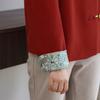 Chaqueta Corta de Lana Otoñal para Mamá, Moda Nueva Estilo Chino Primavera y Otoño para Mujeres de 40-50 Años de Edad Media y Mayores
