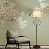 Papel Tapiz Artístico Moderno Estilo Chino con Flor de Magnolia y Pájaro, Papel Tapiz de Fondo Cálido, Revestimiento de Pared para Dormitorio y Estudio, Mural Decorativo Ecológico