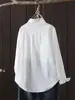 Camisa Casual Holgada Versátil Elegante para Mujer Transfronteriza Europea y Americana de Amazon, Nueva Camisa de Trabajo Profesional para Primavera y Otoño