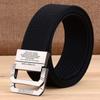 Cinturón Táctico de Nylon de Doble Bucle Nuevo de Fábrica Cinturón Deportivo para Exteriores Estilo Coreano para Hombre Cinturón Tejido de Lona y Nylon