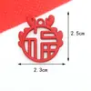 Accesorios Populares de Joyería DIY para Año Nuevo: Cabeza de Dragón Paz y Bendición Joyería Hecha a Mano DIY, Accesorios de Joyería DIY Esmaltados Estilo Chino