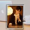 Marco de fotos de cristal Yaxuan de la canción TNT de la Liga Juvenil del Times, pintura de 7, 6 y 5 pulgadas, marco de fotos de vidrio periférico, decoración de mesa