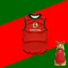Nunbell Copa do Mundo Transfronteiriça de 2026 nos EUA, Canadá e México Roupa de Manga Curta com Camisa de Futebol para Cães e Gatos Pequenos, Médios e Grandes