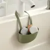 Cesta colgante para cocina con escurridor para uso doméstico, organizador de bolsa colgante de una o dos capas, no se deforma fácilmente, escurridor