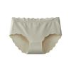Seda de Gelo Sem Marcas Esportiva Antibacteriana Algodão Puro Forro de Algodão Nova Roupa Íntima Fina Respirável para Meninas Cintura Média Yoga Feminino