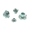 Din1624 Hierro Chapado con Zinc Azul y Blanco/Acero Inoxidable 304/Tuerca de Cuatro Garras M4-M10 Tuerca para Muebles Tuerca en Forma de Garra