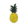 Broche Decorativo de Abacaxi Fruta Arco-Íris Esmalte Liga de Metal Personalizado Pin de Gola Acessório para Roupa Bolsa Insígnia