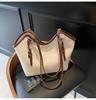 Bolso de Axila Transfronterizo de Gran Capacidad para Mujer 2026 Nueva Moda Bolso de Hombro Retro Nicho Versátil Bolso Tote para Viajes Diarios
