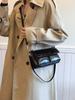 Bolso de mujer estilo coreano, moda retro, informal, pequeño, cuadrado, invierno 2024, nuevo nicho de moda, bolso de mensajero de alta gama