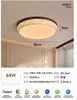 Lámpara de Techo Avanzada de Espectro Completo para Dormitorio Estilo Francés Crema Lámpara para Dormitorio Principal Cubierta de Tela Media Lámpara para Restaurante con Protección Ocular
