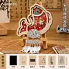 Festival do Meio do Outono Canção Dinastia Brocado Ímã de Geladeira Prata Miao Artesanal Kit de Material DIY Novo Estilo Chinês Estilo Antigo Workshop de Atividade de Aquecimento