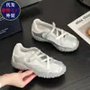 Nuevas Zapatillas de Malla Lindas de Dibujos Animados para Mujer Primavera/Verano 2026 Versátiles Estilo Coreano Transpirables Deportivas de Moda Casuales para Mujer