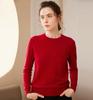 Suéter de Caxemira de Gola Redonda Outono e Inverno Feminino Pulôver Curto Feminino Tamanho Grande Solto Justo Tricotado para Usar por Baixo Jaqueta Suéter Feminina