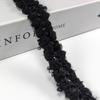 Outono e inverno novo estilo estilo Chanel renda tecida faça você mesmo roupas adequadas gola de punho saia chapéu acessórios para cabelo renda