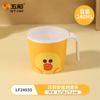 Serie Line Friends Vajilla de Melamina, Tazones para Comida, Platos Divididos, Vasos para Agua, Tenedores y Cucharas, Alimentación de Bebés, Grado Alimenticio