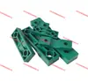 Bloque Separador de Plástico de Polipropileno PP Forma de U Deflector Verde Accesorios para Abrazadera de Tubería Abrazadera de Tubería Tipo D