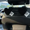 Gancho de Felpa con Forma de Corazón para Respaldo de Asiento de Coche Lindo Almacenamiento Multifuncional para Asiento de Coche Suministros para Coche