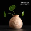 Jarrón de Cerámica Adornos de Escritorio, Floreros Retro, Arreglos Florales Grandes Zen, Accesorios para el Hogar, Arreglos Florales Zen, Estilo Chino Mini