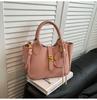 Bolso de Mano de Alta Gama Elegante Transfronterizo para Mujer Verano 2026 Nueva Moda Versátil Bolso Cubo Cruzado de Hombro