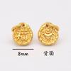 Ping An Joy Colgante de Oro Arena Colgante Pulsera DIY Accesorios de Pulsera Gufa Oro Marca Xiaofu Accesorios de Cuentas de Campana