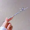 Pinza para el pelo Retro Genial Estilo Chino Nuevo Plata Miao de Imitación, Pinza para el Pelo con Borla, Pinza para el Pelo Estilo Antiguo Estilo Palacio, Pinza para el Pelo