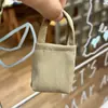 Kt Cat Piernas Largas Lona Bolso Pequeño de Hombro Mini Tote Bolsa de Compras Versátil de Moda Muñeca Hermana Zsiga