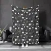 Amazon Comercio Electrónico Transfronterizo Impresión Digital Cómoda, Suave y Cálida Doble Cara Franela Halloween Manta Pequeña Manta