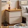 Mesita de Noche de Madera Maciza Dormitorio Hogar 2026 Nuevo Lujo Ligero Sensación de Alta Gama Pequeño Gabinete de Almacenamiento Vintage Moderno Simple