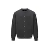 Yidao Vintage Outono 2026 Novo Estilo Preguiçoso Retrô Japonês Bloco de Cores Suéter Cardigã de Tricô Falso de Duas Peças Gola Redonda