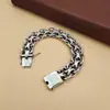 Yuhong Estilo Punk Personalidade Agressiva Pulseira Masculina Design Moderno Simples Joker Outlet de Fábrica