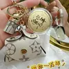 Ouro Puro 999 Princesa Por Favor Fique Rica Chaveiro Porta-Moedas Fique Rico Bolsa de Ouro Pingente Bolsa de Fone de Ouvido Atacado