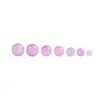 Li Natural Kunzita Cristal Morado Cuentas Sueltas Semiacabado Hecho a Mano DIY Accesorios Accesorios Material de Tejido Individual