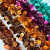 Guirnaldas de cintas coloridas transfronterizas para decoraciones de bodas, Navidad, fiestas de cumpleaños y accesorios de decoración de interiores.
