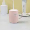 Vaso Espesado para Enjuague Bucal Vaso para Cepillo de Dientes Serie de Colores Curativos Pareja Chica Mejor Amiga Dormitorio Hogar Estudiante Vaso para Lavar