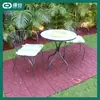 Valle Verde Fabricante Directo Venta Directa Exterior Municipal Acera Parque Sendero Ecológico Absorbente de Impactos Caucho Texturizado Doble Cara Baldosas