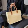 Bolso de Fieltro de Gran Capacidad con Bloques de Color para Souvenirs, Bolso Publicitario Corporativo Personalizado, Bolso de Mano Moderno y Versátil
