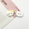 Lindo Gatito de Dibujos Animados con Dos Ojos, Moño de Botón, Parche Decorativo de Gato Kt, Decoración Hecha a Mano para Ropa, Sombrero y Zapatos DIY