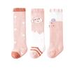 [Nuevo Producto] Calcetines para Bebé Transfronterizos Lindo Conejito Invierno Engrosados Cálidos y Dulces Terry Deportivos de Media Pantorrilla