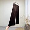 Novas Calças Tubo de Veludo Floral Estilo Chinês Outono 2025 Nova Cintura Elástica Simples Casual Versátil com Bolsos Traseiros