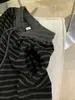 Pantalones de pierna ancha a rayas, holgados y relajados, para otoño e invierno 2026, pantalones casuales de cintura alta hasta el suelo