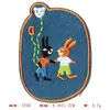 Patches de jeans de desenho animado mais vendidos, disponíveis para atacado, usados para decoração de roupas, conserto de furos e como acessórios da moda para vendas transfronteiriças