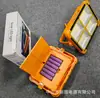 Bateria de Longa Duração, Dropshipping DisponívelLuz Solar Super Brilhante para Iluminação Externa, Holofote para Acampamento, Montagem de Barraca, Transmissão ao Vivo e Iluminação Suplementar