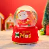Sombrero de Navidad Nuevo Transfronterizo Hombre Mayor Bola de Cristal Bola de Agua Luminosa Colorida Adorno Mini Lámpara de Ambiente Adorno